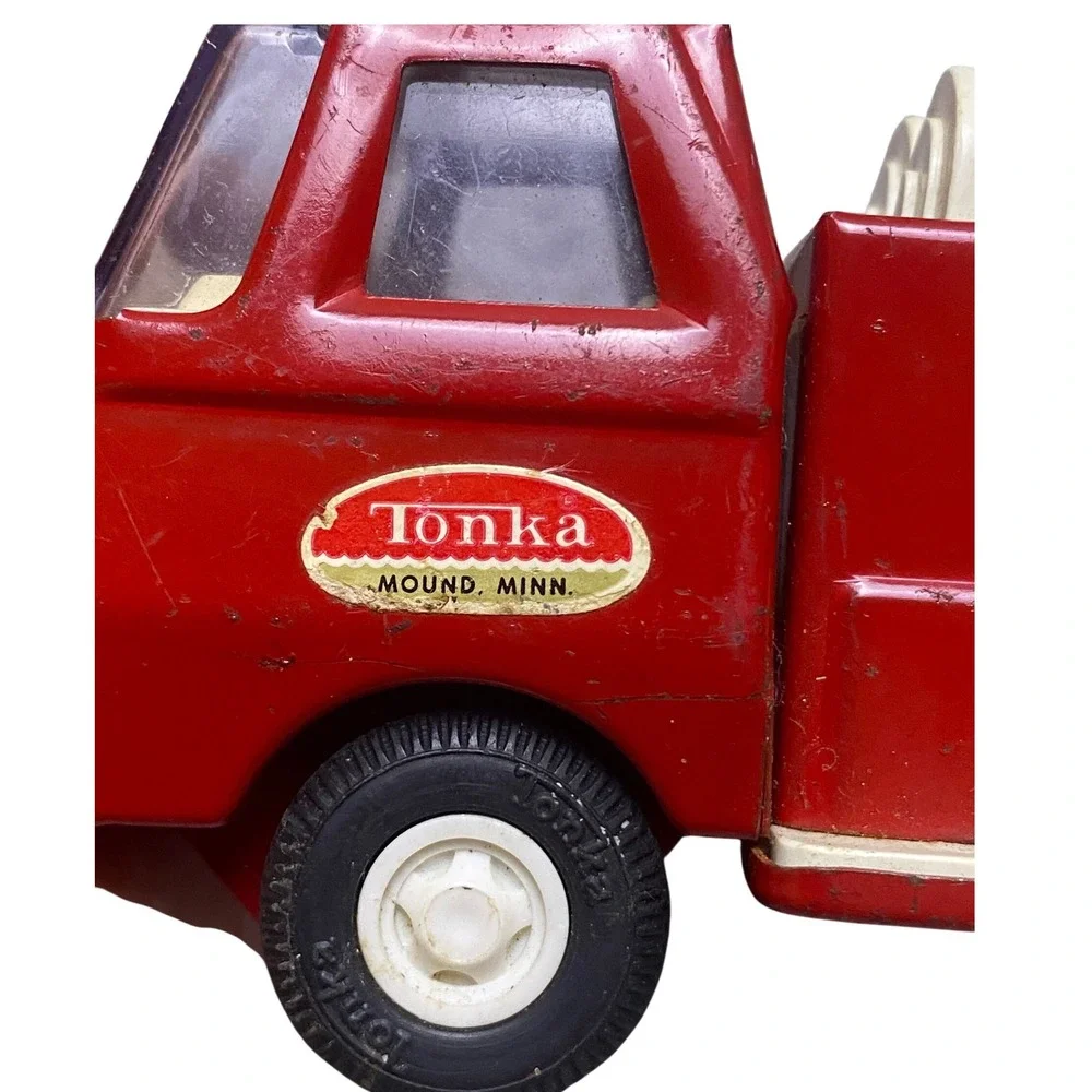 Vintage Tonka Fire‎ Truck Pressed Steel Decal 55250